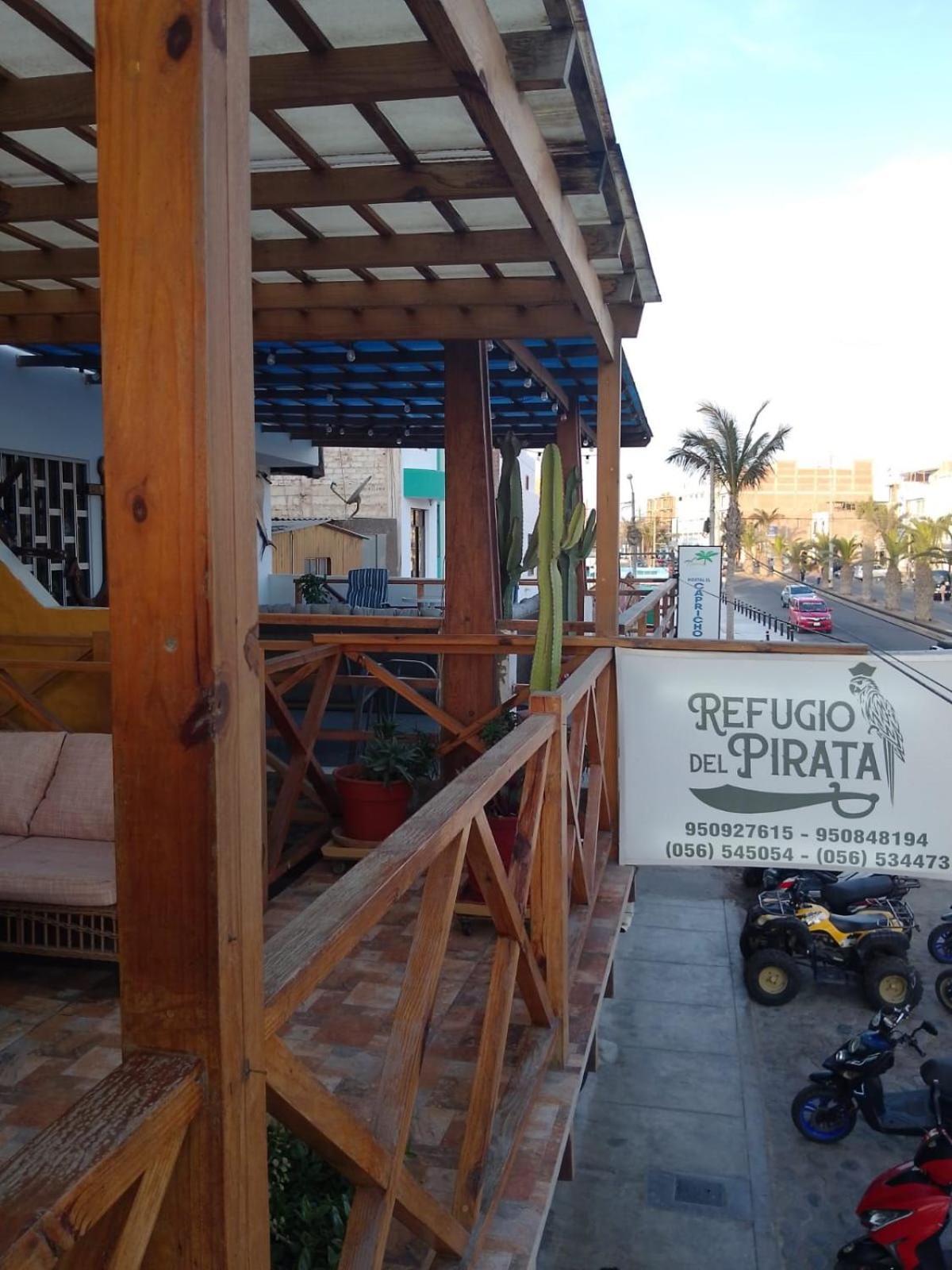 Hostal Refugio Del Pirata Paracas Exterior foto